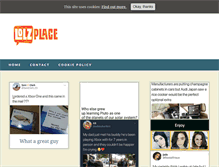 Tablet Screenshot of lolzplace.com